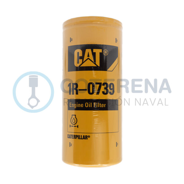 Oil filter CATERPILLAR 1R-0739. New Part number: 1R-0739