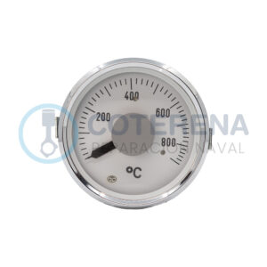 Temperature indicator Noris PR100 . Reconditioned. Compatible with MaK engines. Model : PR100 At 900 turns gives 10 volts of power